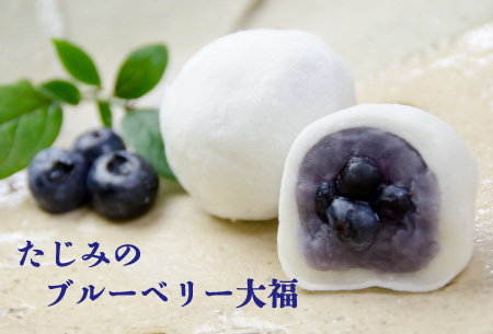 たじみのブルーベリー大福