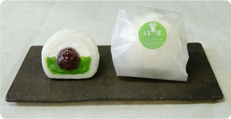 抹茶クリーム大福