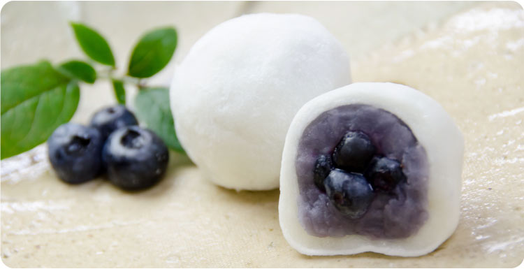 たじみのブルーベリー大福