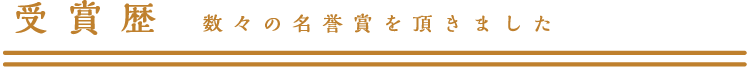 受賞歴